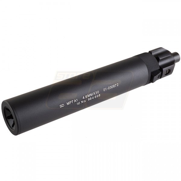 AngryGun VFC MP7A1 Gas Blow Back SMG Power Up Silencer