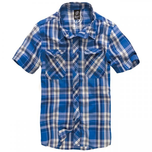 Brandit Roadstar Shirt Shortsleeve - Blue - 2XL