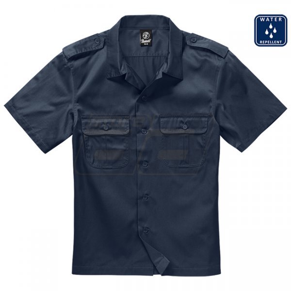 Brandit US Shirt Shortsleeve - Navy - S