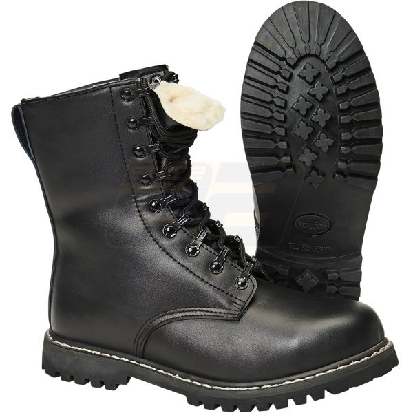 Brandit Lined Combat Boots - Black - 42