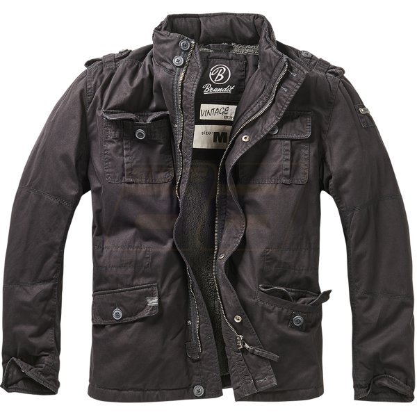 Brandit Britannia Winter Jacket - Black - 5XL