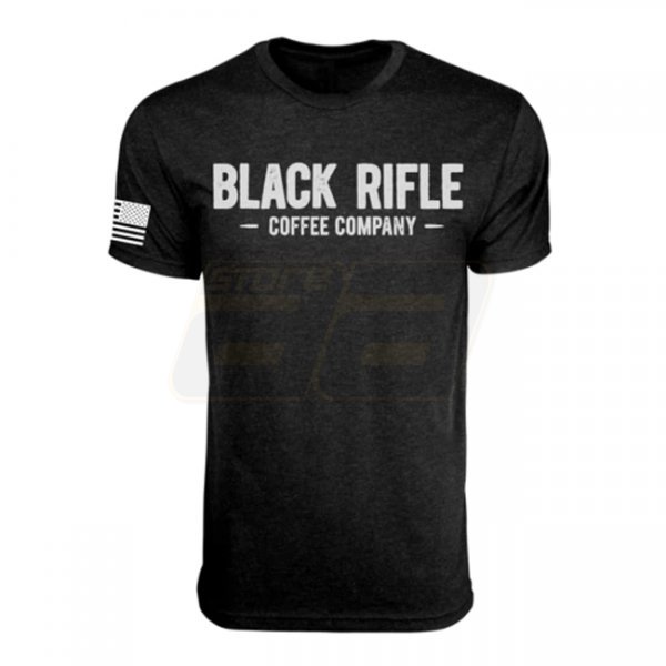 Black Rifle Coffee Vintage Logo T-Shirt - Black - S