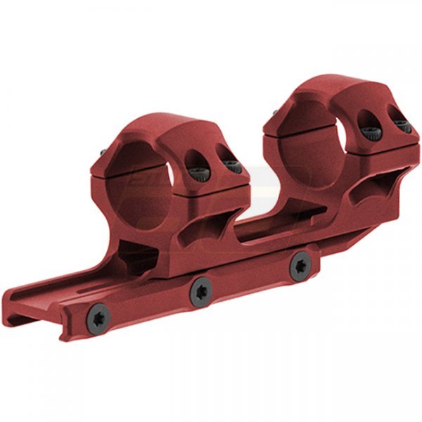 Leapers Accu-Sync 1 Inch Medium Profile 34mm Offset Mount - Red