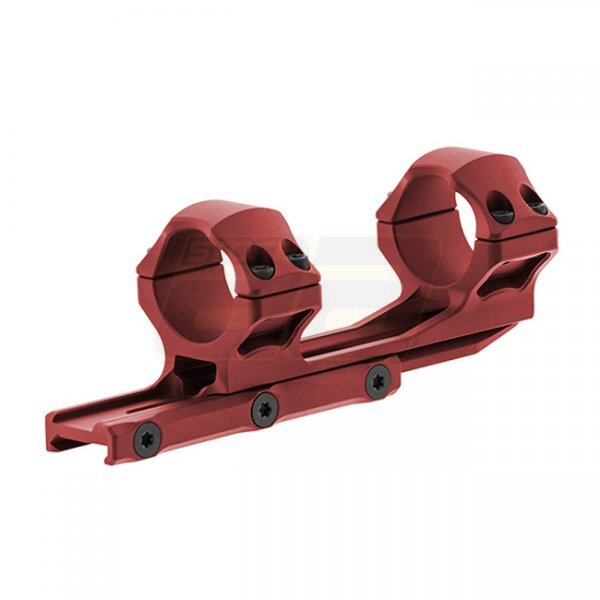 Leapers Accu-Sync 30mm Medium Profile 50mm Offset Mount - Red