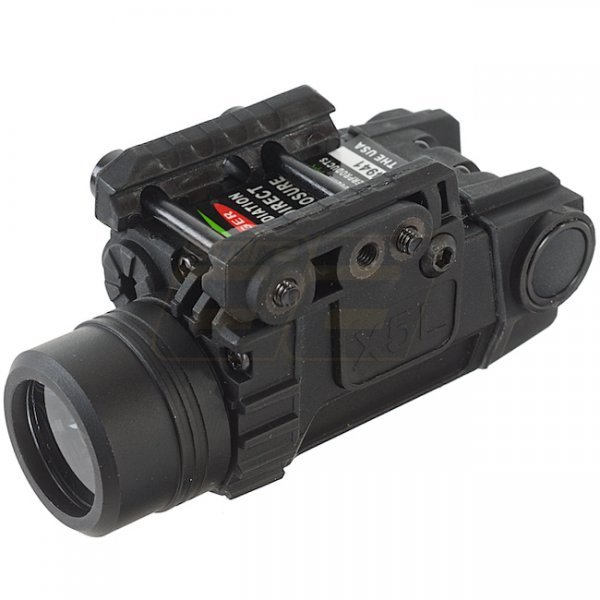 Blackcat X5 Tactical Flashlight & Laser - Black