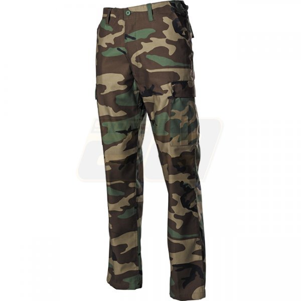 MFH US Combat Pants - Woodland - L