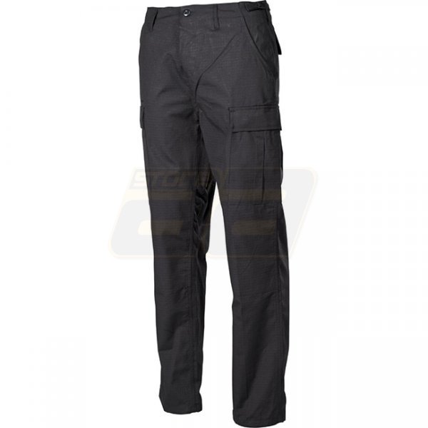 MFH BDU Combat Pants Ripstop - Black - XL