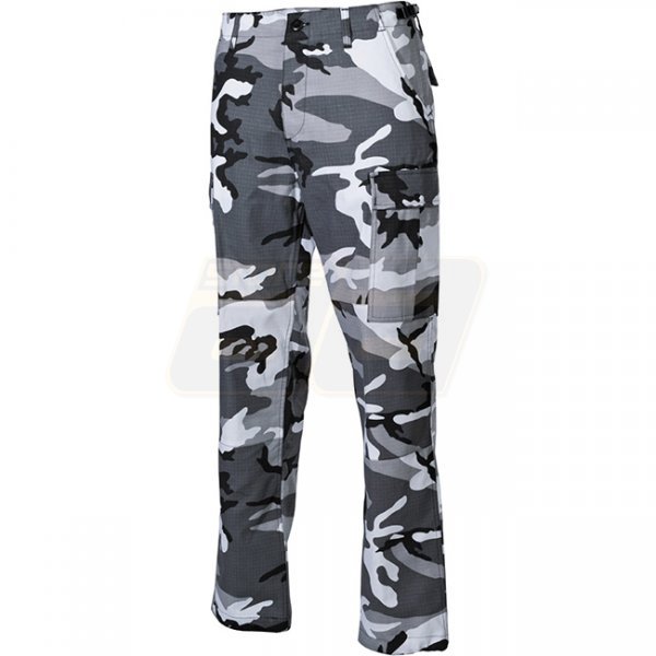 MFH BDU Combat Pants Ripstop - Urban Camo - XL