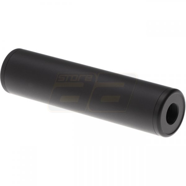 METAL 130x32mm Smooth Silencer - Black