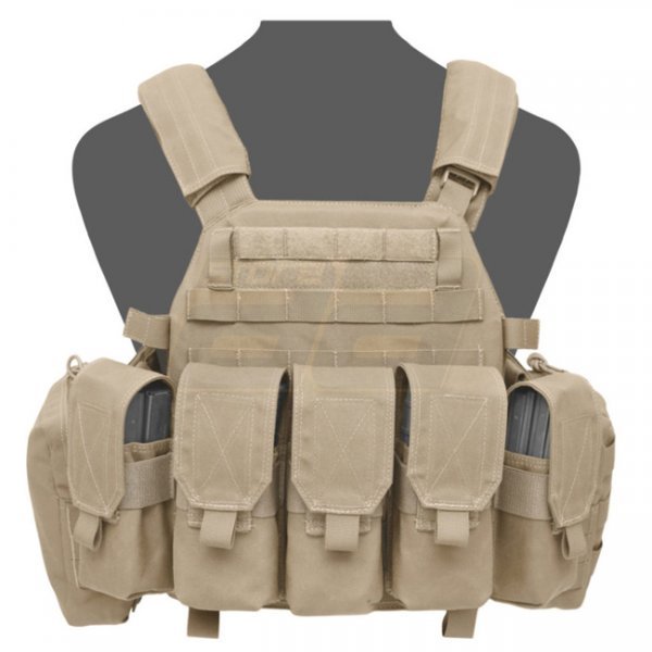 Warrior DCS Plate Carrier M4 - Coyote - M