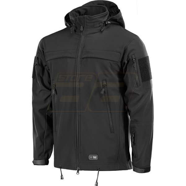 M-Tac Soft Shell Police Jacket - Black - XS