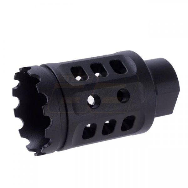 G&P M4 Meat Cutter S Flashhider 14mm CW & CCW - Black