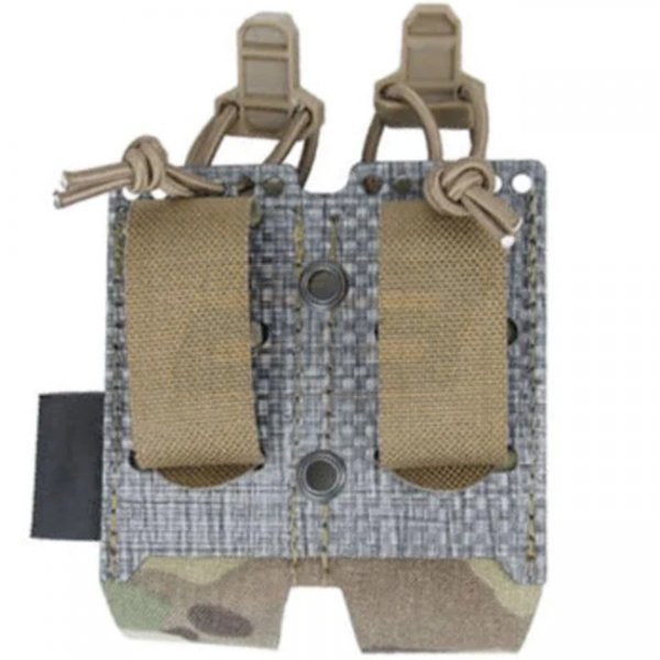 TMC Dual Elastic Pistol Pouch - Multicam