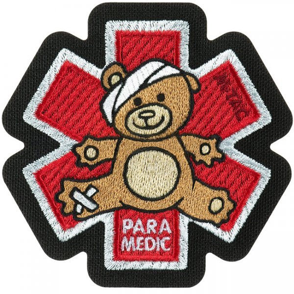 M-Tac Paramedic Bear Embroidery Patch - Brown