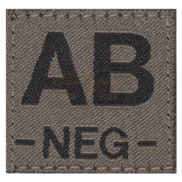 Clawgear AB Neg Bloodgroup Patch - RAL 7013