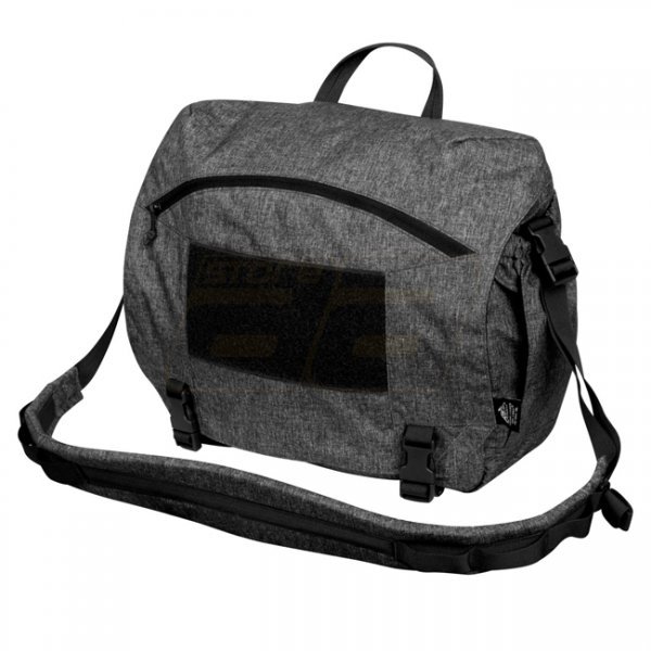 Helikon Urban Courier Bag Large Nylon - Black-Grey Melange