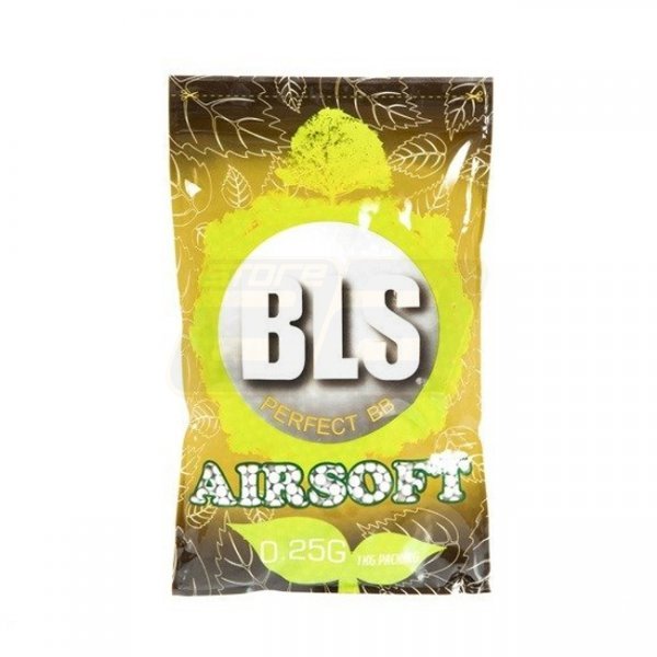 BLS Precision 0.25g 4000 BIO BBs - White