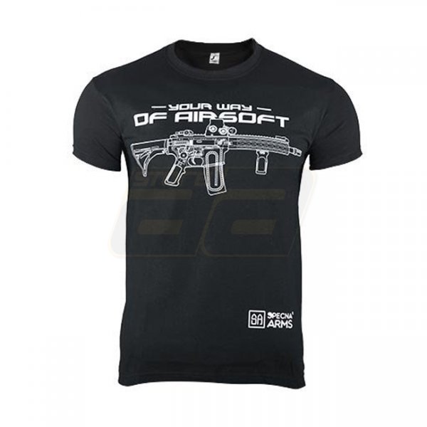 Specna Arms Shirt - Your Way of Airsoft 02 - Black - 2XL