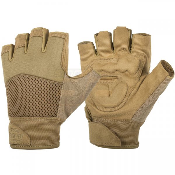 Helikon Half Finger Mk2 Gloves - Coyote - S