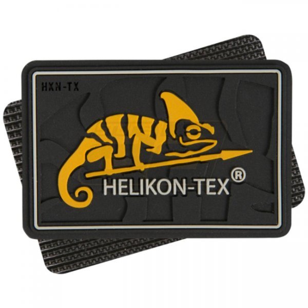 Helikon PVC Logo Patch - Black