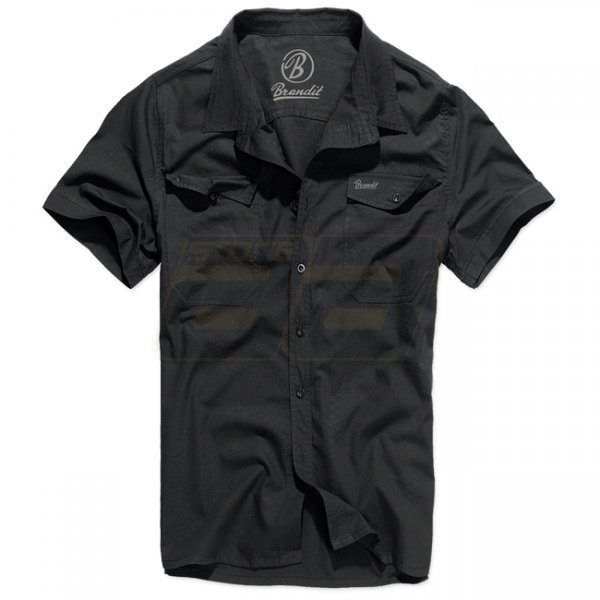 Brandit Roadstar Shirt Shortsleeve - Black - M