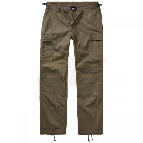 Brandit Ladies BDU Ripstop Trousers - Olive - 32