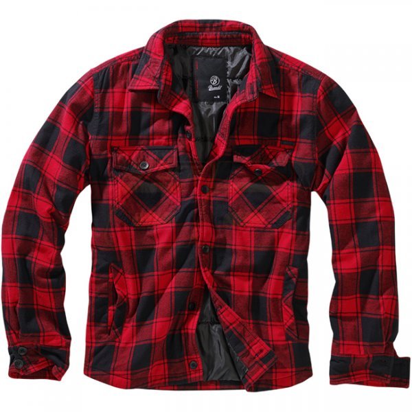 Brandit Lumberjacket - Red / Black - 7XL