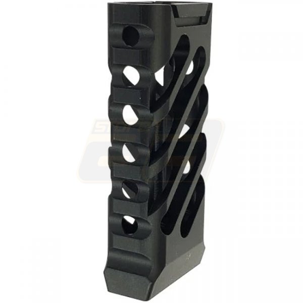 5KU Ultralight Vertical KeyMod & M-LOK Compatible Grip Long 45 - Black