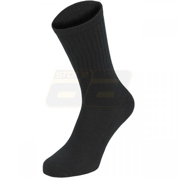 MFH Army Socks Medium-Long 3-Pack - Black - 43/46