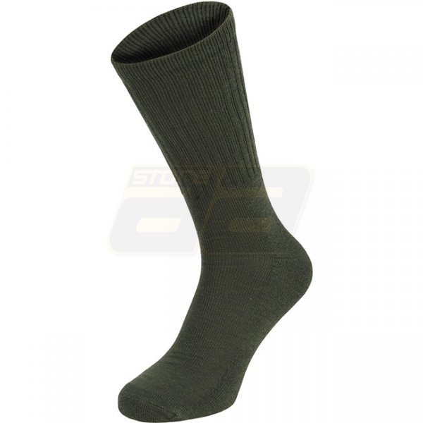 MFH Army Socks Medium-Long 3-Pack - Olive - 43/46