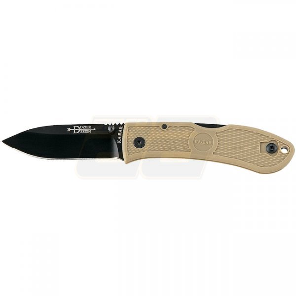 Ka-Bar Dozier Folding Hunter - Coyote