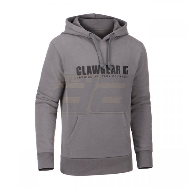 Clawgear CG Logo Hoodie - Wolf Grey - L