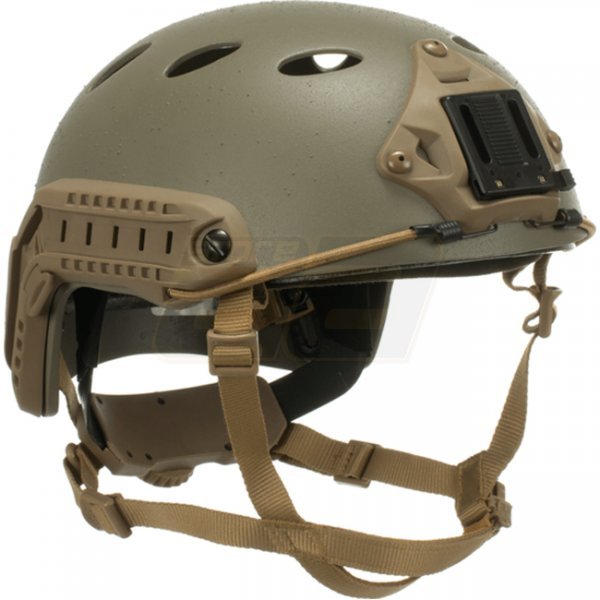 FMA FAST Helmet PJ Carbon Fiber Version - Tan - L/XL