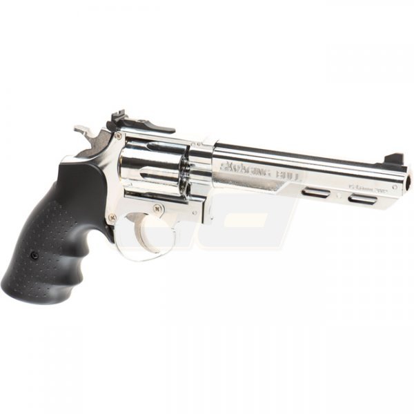 HFC 6 Inch Gas Non Blow Back Revolver - Silver