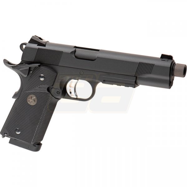 KJ Works M1911 MEU TBC Co2 Blow Back Pistol - Black