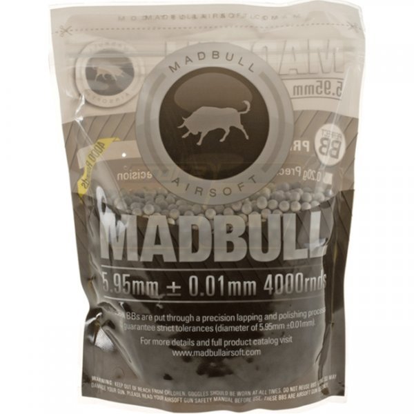 Madbull 0.28g Bio Premium Match Grade PLA 4000rds - White