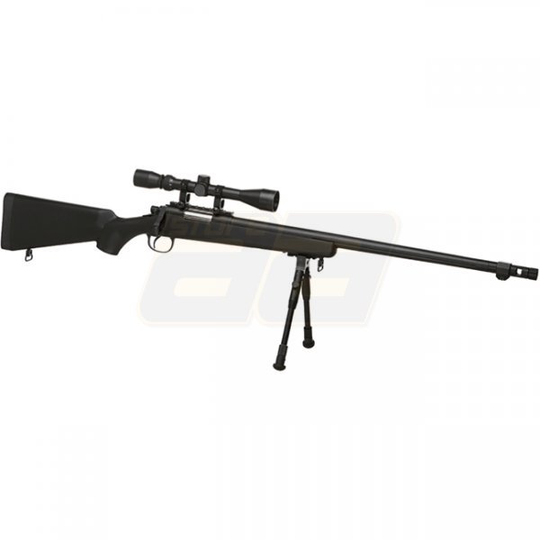 WELL SR-4 Spring Sniper Rifle Set - Black