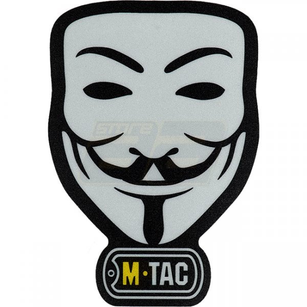 M-Tac Anonymous Reflective Sticker - Black