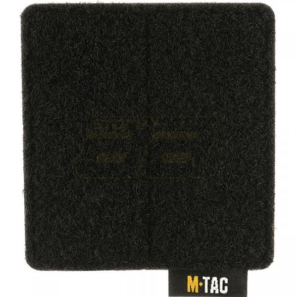 M-Tac Tactical Morale Patch Panel MOLLE 80x85 - Black
