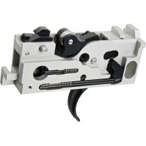BJ TAC Marui MWS GBBR Adjustable Complete Trigger Box CNC Aluminium - Silver