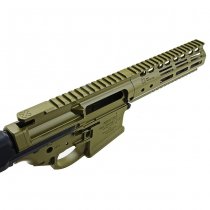 Dytac EMG Marui MWS GBBR Noveske Gen 4 Ghetto Blaster Receiver Kit 7.94 Inch - Green