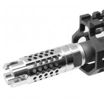 Dytac SLR Rifleworks Synergy Compensator 5.56 14mm CCW - Silver