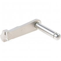 Guarder Marui MEU GBB Stainless Slide Stop - Silver