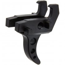 Hephaestus GHK AK GBBR Curved Trigger CNC Steel Type B - Black