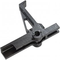 Hephaestus GHK M4 GBBR Flat Trigger CNC Steel Type A - Black