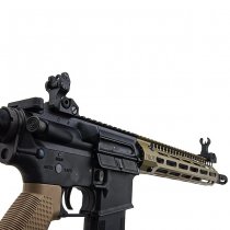 King Arms EMG Troy Industries SOCC M4 AEG 10.5 Inch RIS - Dark Earth