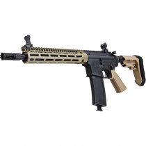 King Arms EMG Troy Industries SOCC M4 AEG 10.5 Inch RIS - Dark Earth