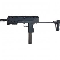 King Arms KWA M11A1 Gas Blow Back SMG - Black
