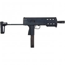 King Arms KWA M11A1 Gas Blow Back SMG - Black
