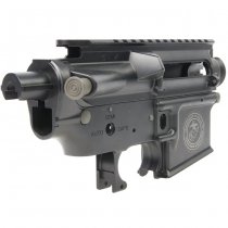 King Arms M16 AEG Metal Body Colt & US Marine Corps - Black